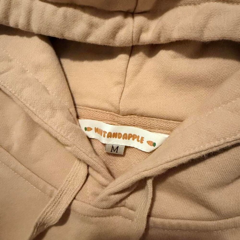 Bubble Tea Cropped Hoodie - Picture 3 of 3